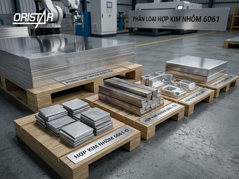 Phân loại hợp kim nhôm 6061